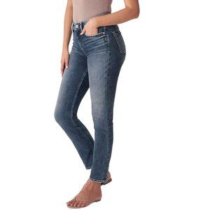 NWT SILVER JEANS AVERY CURVY FIT STRAIGHT LEG JEANS (30W/28L)